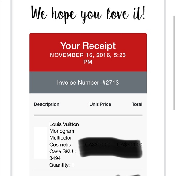 Louis Vuitton Multicolor Cosmetic Case. - Picture 6 of 6